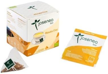 Josenea Masala Chai 10 Piramidi insacchettate Bio 200 g