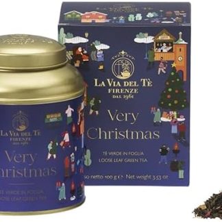 La via del te - Very Christmas Tè di Natale verde a foglia intera, lattina da 100 grammi