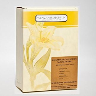 Eleuterococco Radice Taglio Tisana 100 g, Eleuterococco radice 100% Naturale, Erbe Officinali, Per Infusi e Tisane