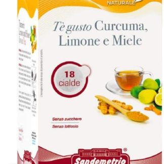San Demetrio te' curcuma limone e miele 108 cialde