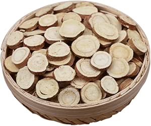 Fette di radice di liquirizia organica sfusa di erbe medicinali Tè di alta qualità puramente naturale (500g)