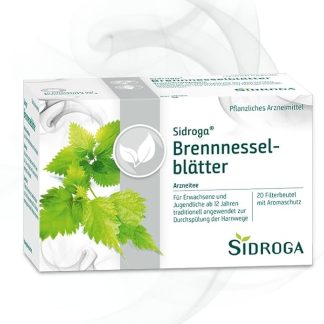 Sidroga Brennesselblätter Arzneitee, 20 pz Sacchetti