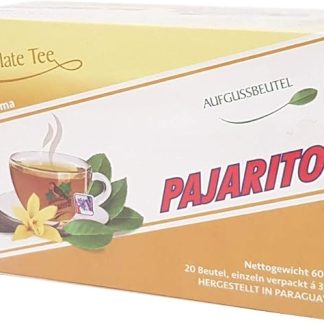 Yerba Mate Pajarito Bustine di tè alla vaniglia