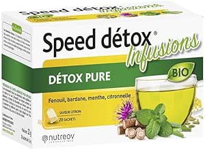 Nutreov Speed Detox Detox Pure Infusion Bio 20 Bustine