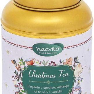 NEAVITA Infuso Christmas Tree- Barattolo Caddy Verde 90 g