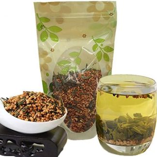 100g (0,22LB) Tè verde di riso integrale Premium Genmaicha Sencha con The Rice tè alle erbe tè profumato Fiore tè Tè botanico erbe tè Tè crudo Sheng cha Cibo verde Fiori tè Salute Tè cinese tè