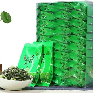 Tè verde cinese naturale al gelsomino Mo Li Yin Hao Gelsomino Germogli d'argento 150g