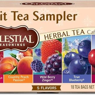 Celestial Seasonings Herbal Tea Fruit Sampler - 18 Tea Bags