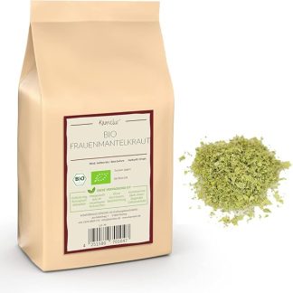 125g BIO erba di alchemilla essiccata e tagliata per il tè BIO - tisana di alchemilla di alta qualità senza additivi - in confezione biodegradabile