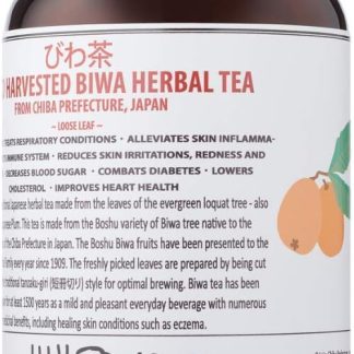 Tè alle erbe Biwa Raccolta selvaggia della cura della pelle della tribù da Prefettura di Chiba, Giappone