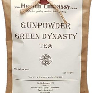 Tè Verde Gunpowder Dinastia Verde 75g / Gunpowder Green Dynasty Tea 75g Health Embassy