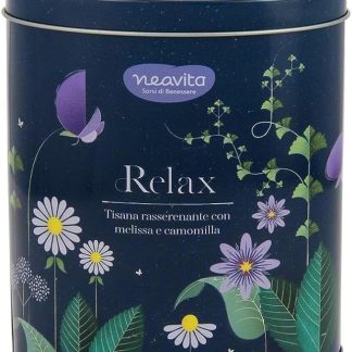 Neavita Relax - Oval Tin Tisana, 12 filtri