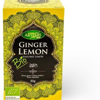 ARTEMISBIO Ginger Lemon 20 Filtros Eco SIN TEINA, No aplicable