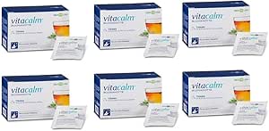 BIOSLINE - VITACALM BUONANOTTE TISANA 6 CONFEZIONI DA 20 BUSTINE insonnia, rilassamento - [KIT CON SAPONETTA NATURALE QUIZEN IN OMAGGIO]
