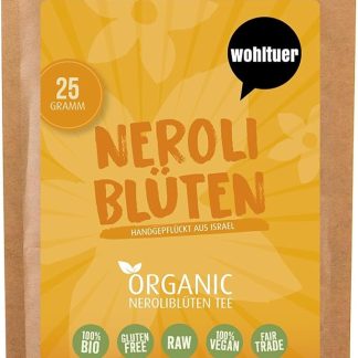 Wohltuer Nio Neroliblüten - Tè da 25 g + raccolto a mano dall'Israele