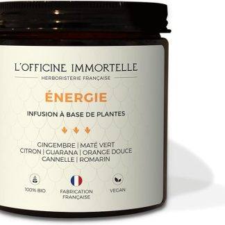 TISANE ENERGIE de 65 G Fabrication Française et 100% Bio
