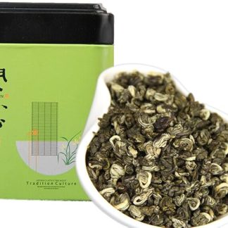 80g Yunnan Biluochun Tè Verde Sciolto Foglia Cinese Perdita Di Peso Scatola Di Ferro Da Tè Regalo