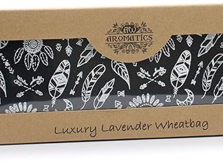 Lussuoso sacchetto di grano alla lavanda in confezione regalo, ideale per San Valentino, alleviare la tensione, (acchiappasogni)