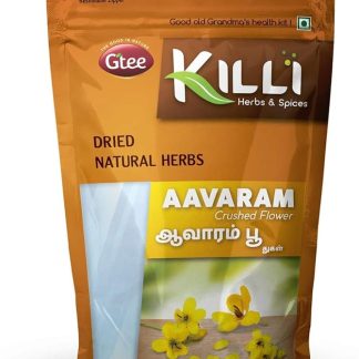 QURA Avarampoo | Tarwar | Aavaram | Senna auriculata | Fiore Tangedu schiacciato, 100g