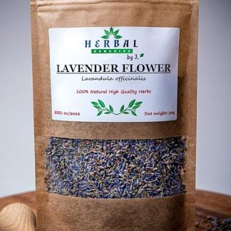 J. - Lawenda Kwiat - Fragrante di fiori di lavanda, erbe aromatiche, 50 g