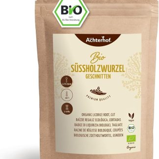 Radice di legno dolce, tè biologico (250 g) | Tè alla radice di legno dolce | contiene liquirizia | vom Achterhof
