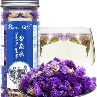 Plant Gift Don't Forget Me Flower 勿忘我 Non dimenticarti di me flower/flower tè, secco myosotis sylvatica flower erbe erbe erbe cinese salute 30g / 1oz
