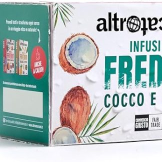 Altromercato - Infuso a freddo con cocco e mate - 16 filtri - 40 g