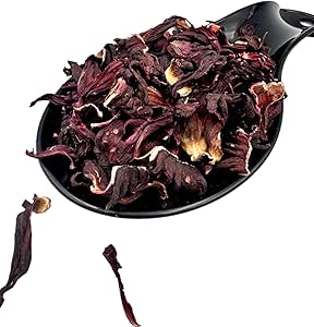 Tisana all'ibisco con fiori sfusi secchi - Hibiscus Sabdariffa 20 g - 4,9 kg (20 grammi)