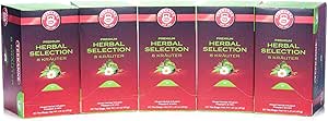 Teekanne Premium Herbal Selection 8 erbe aromatiche, confezione da 5 (5 x 20 bustine di tè), 5 x 40 g