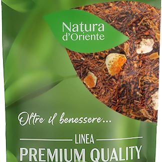NATURA D'ORIENTE | Rooibos Arancia Carota 200g | Naturale 100% Senza additivi e conservanti