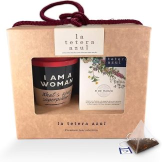 LA TETERA AZUL - Confezione regalo tè collezione donna 8 marzo - Confezione regalo speciale per donna
