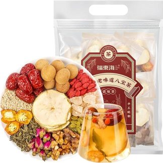 Tisana Premium 800g (80g * 10 bustine) Longan, Datteri, Bacche di Lupo Rosso e Rosa Combo