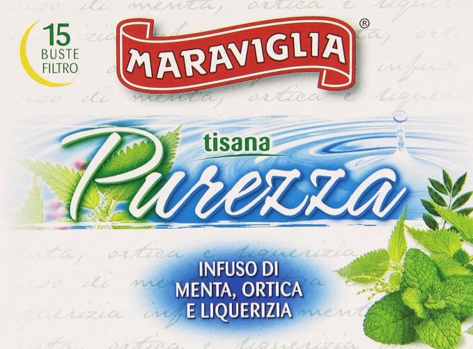 Maraviglia - Tisana Purezza, Infuso Di Menta, Ortica E Liquerizia - 25.5 G