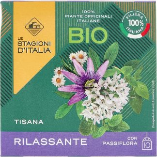 LE STAGIONI D'ITALIA 156626 Tisana Rilassante Bio, 10 Fl