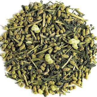Genmaicha Giapponese Al Riso Tostato - Tè Verde Genmai Cha Con Matcha Direttamente Dal Giappone - Tè Popcorn In Foglia Al Riso Integrale Tostato