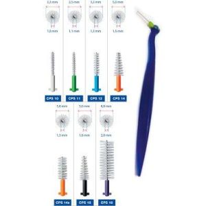 Curaprox Plus Regular Interdental Brush Cherry Orange 5 Pieces