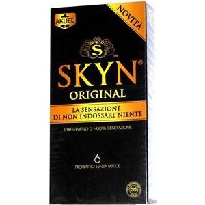 Akuel skin original latex-free condoms 6 pieces