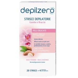Депиляционные полоски Depilzero 20 для ног и рук