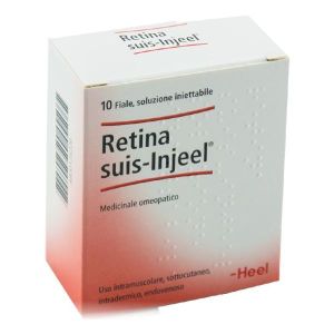 Guna-heel Retina Suis-injeel Инъекционный гомеопатический раствор, 10 флаконов