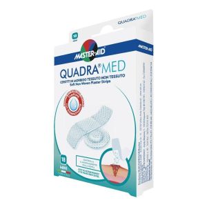 Master-aid Quadra Med Plasters In Soft Non-Woven Fabric - 18 Minis