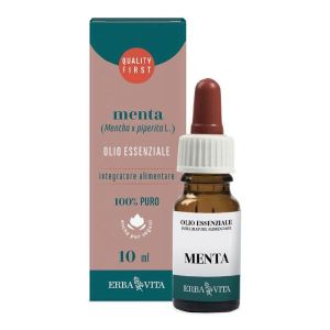 Erba Vita Essential Oil Peppermint Intestinal Gas Supplement 10ml