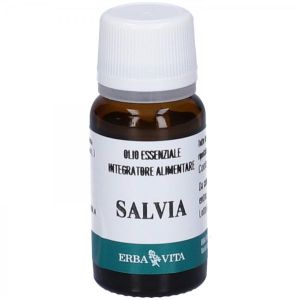 Erba Vita Essential Oil Sage Antiperspiration Supplement 10 Ml