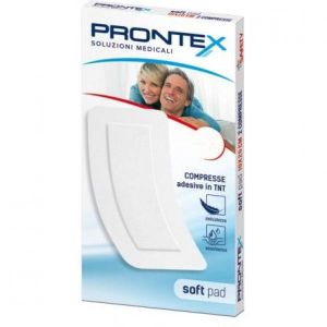 Safety Prontex Soft Pad Adhesive Gauze 10x30cm 2 Pieces