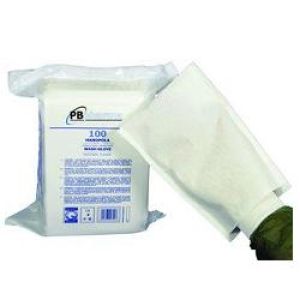 PB Pharma Non Soaped Grip In White Waterproof Paper 100 Pieces