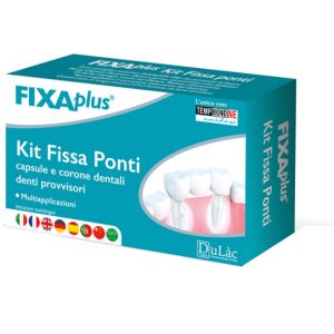 Fixaplus bridge fixing kit dental capsules for temporary teeth