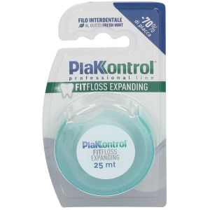 Plakkocontroll fit-floss expandable dental floss 25mt