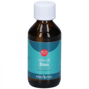 Erbavita oils food use linseed oil food supplement 100ml