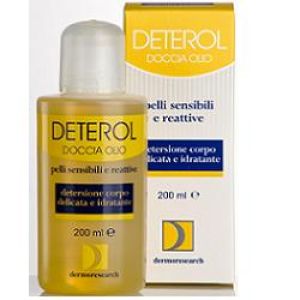 Deterol shower oil cleansing body intolerant skin 200 ml