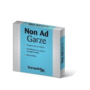 Non Ad Paraffin Cotton Gauzes 10x10 cm 10 Pieces