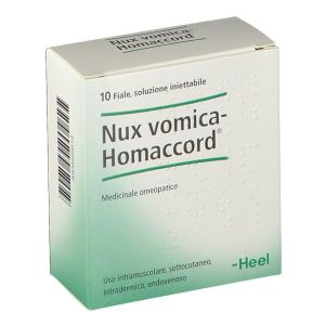 Guna Nux Vomica-homaccord Гомеопатическое лекарство, 10 флаконов
